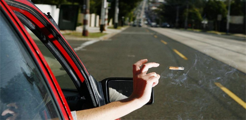 جریمه پرتاب زباله و آب دهان از خودرو چقدر است؟